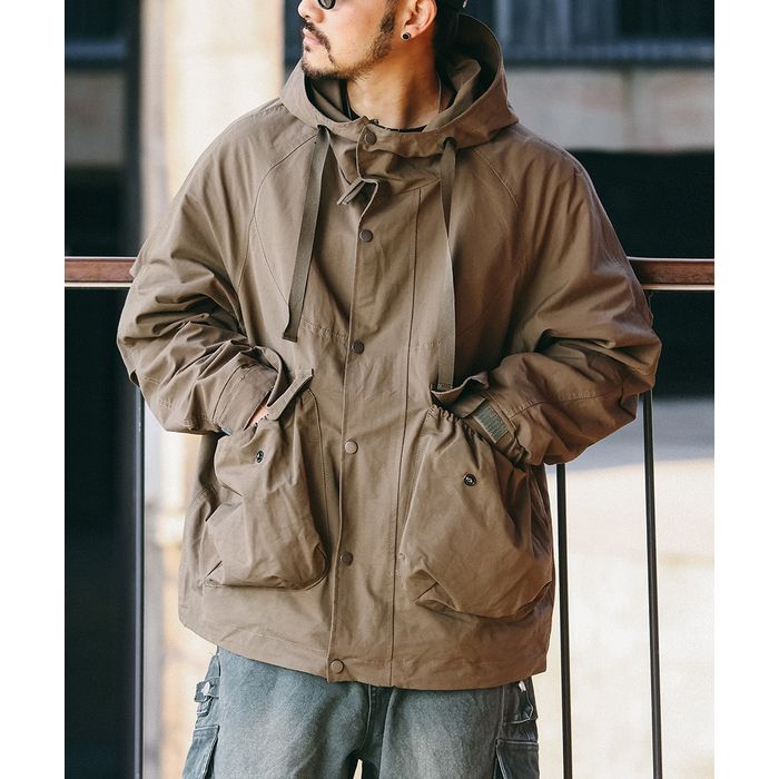 ミリタリースタイル フード付ジャケット　M10636