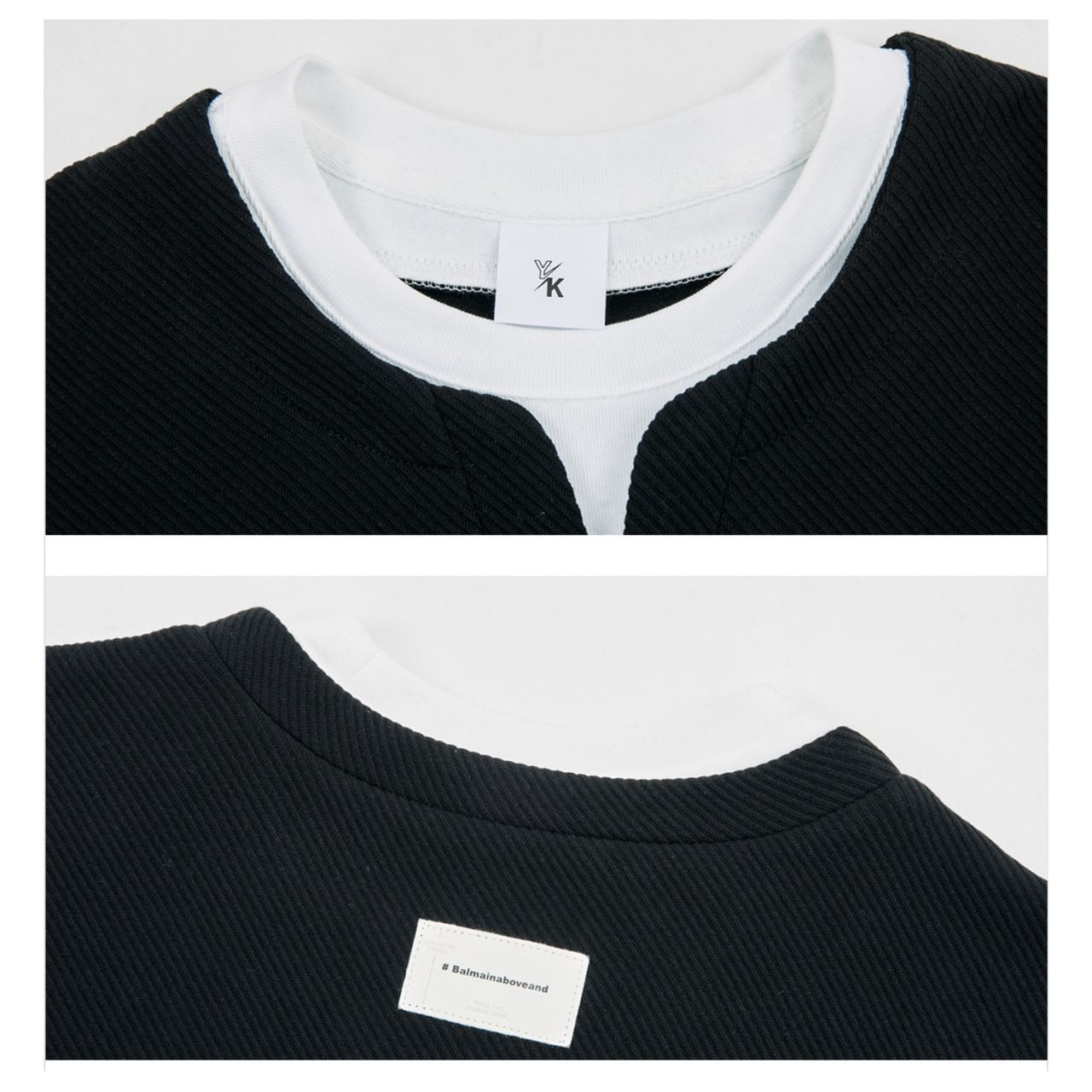 レイヤードデザイン 長袖Tシャツ　M10520