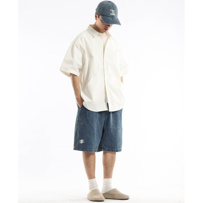 サイドポケット 半袖シャツ　M10763