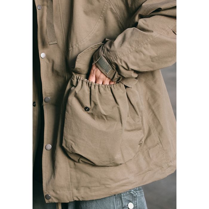 ミリタリースタイル フード付ジャケット　M10636