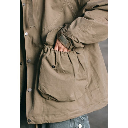 ミリタリースタイル フード付ジャケット　M10636