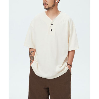 ヘンリーネック Tシャツ　M10291
