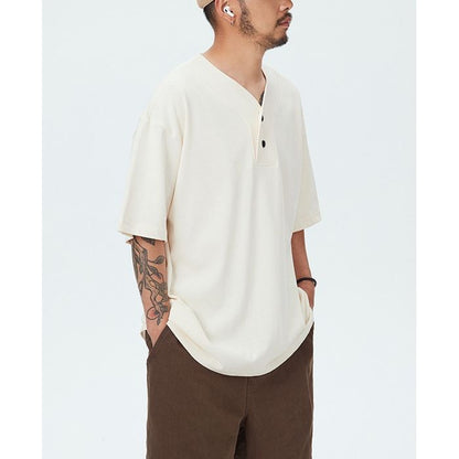 ヘンリーネック Tシャツ　M10291