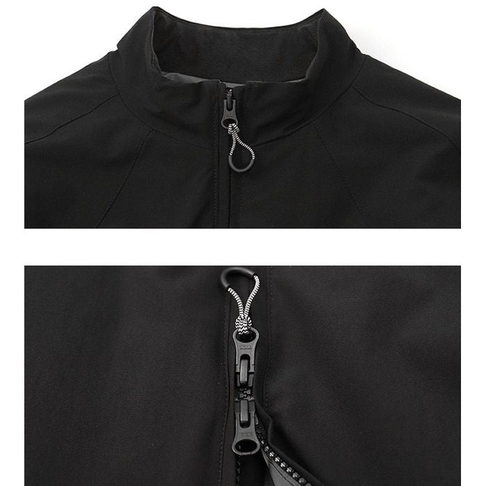 キルティング裏地 ジップアップジャケット　M10639