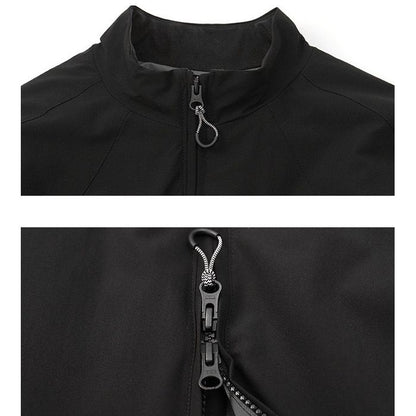 キルティング裏地 ジップアップジャケット　M10639