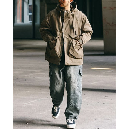 ミリタリースタイル フード付ジャケット　M10636