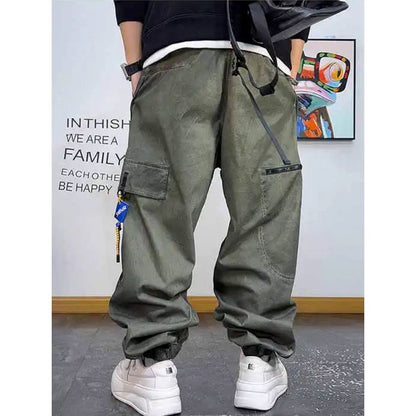 ストラップ付 カーゴパンツ　M10635