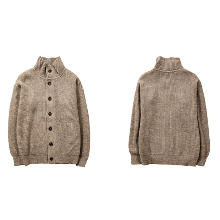 スタンドカラー カーディガン　M10529