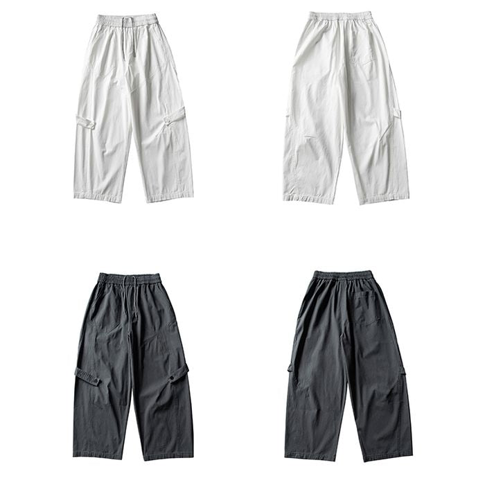 サイドストラップ ワイドパンツ　M10396