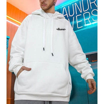 デザインロゴ オーバーサイズ フーディ　M10485