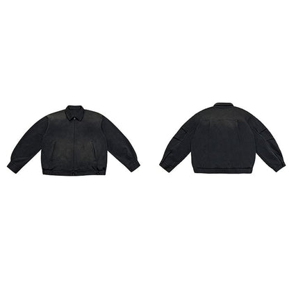 ヴィンテージ風 ジップアップジャケット M10418