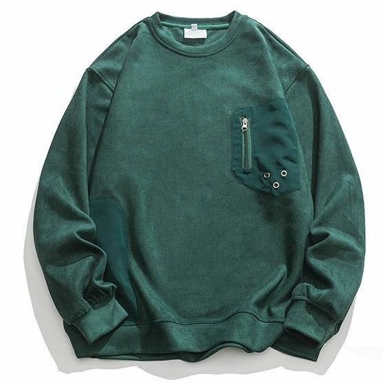 パッチワークデザイン スウェット M10586