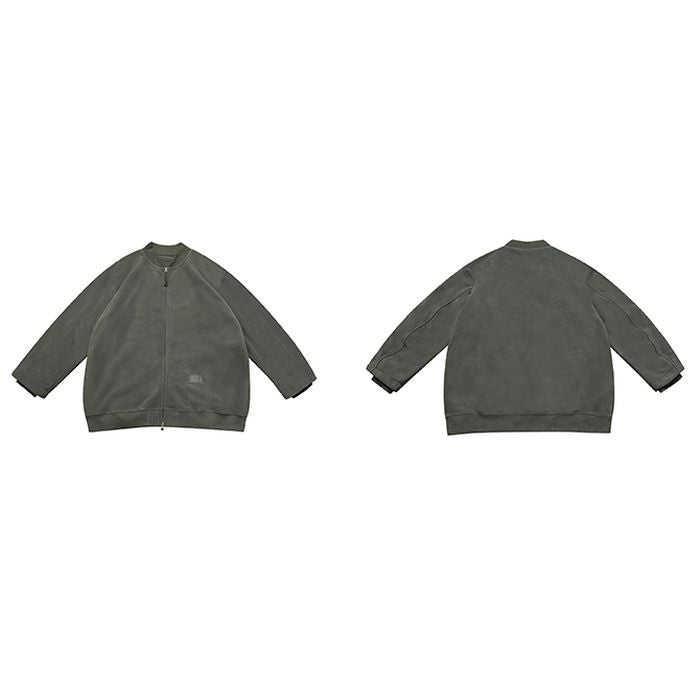 ダブルジップ フリースカーディガン　M10420