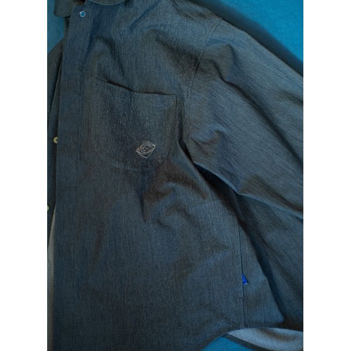 刺繍入りポケット シャツ M10404