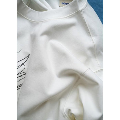 グラフィックプリント プルオーバー M10406