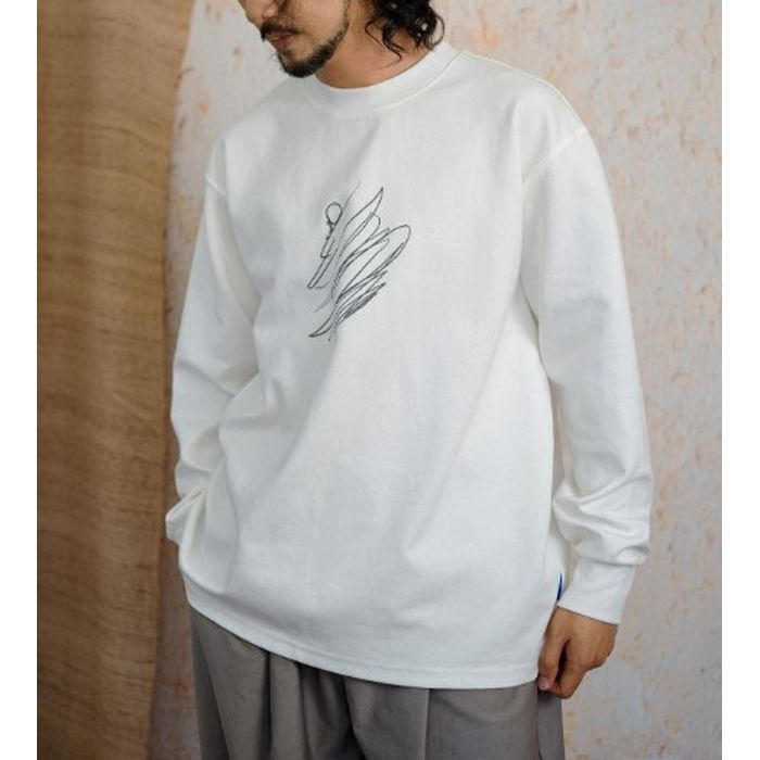 グラフィックプリント プルオーバー M10406