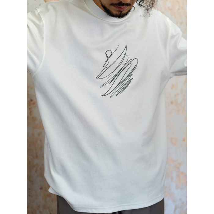 グラフィックプリント プルオーバー M10406