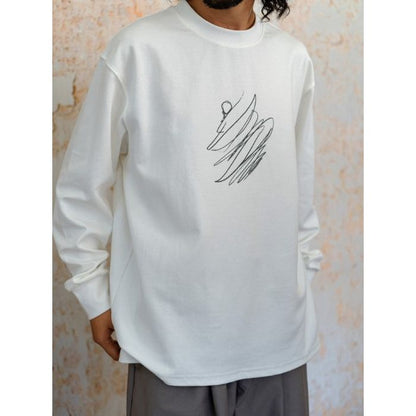 グラフィックプリント プルオーバー M10406