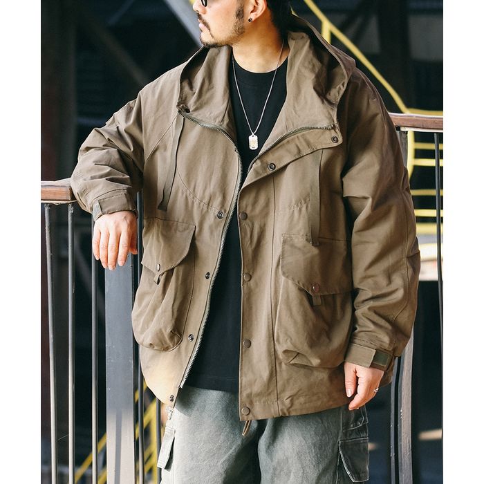 ミリタリースタイル フード付ジャケット　M10636