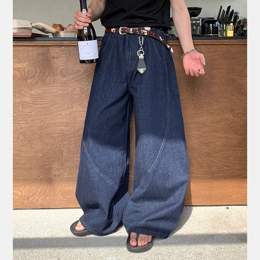 カーブライン ワイドデニムパンツ M10462