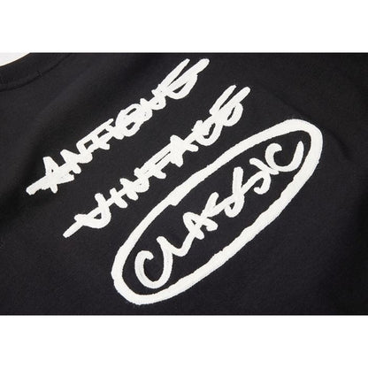 英字グラフィック Tシャツ　M10772
