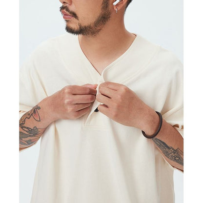 ヘンリーネック Tシャツ　M10291