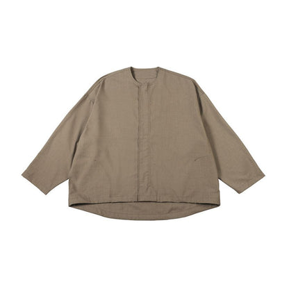 ノーカラー ジップ ジャケット　M10693
