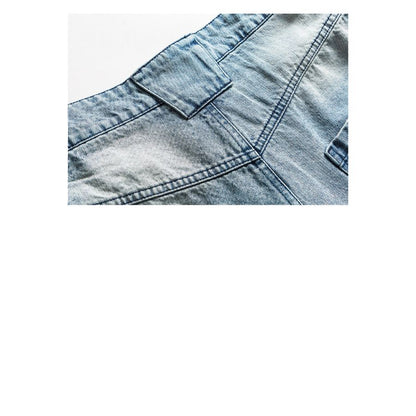 ワイド ダメージ デニム パンツ M10689