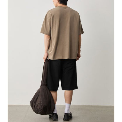 ステッチ ヘンリーネックTシャツ　M10314