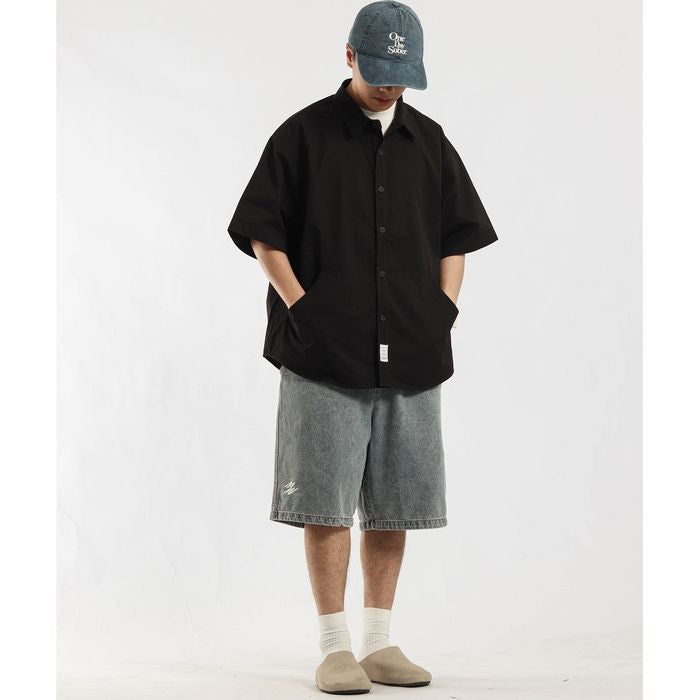 サイドポケット 半袖シャツ　M10763