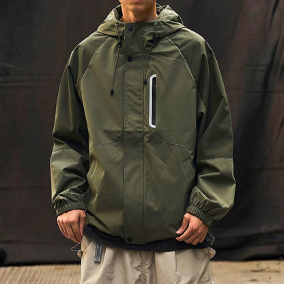 バイカラー フード付きジャケット　M10592