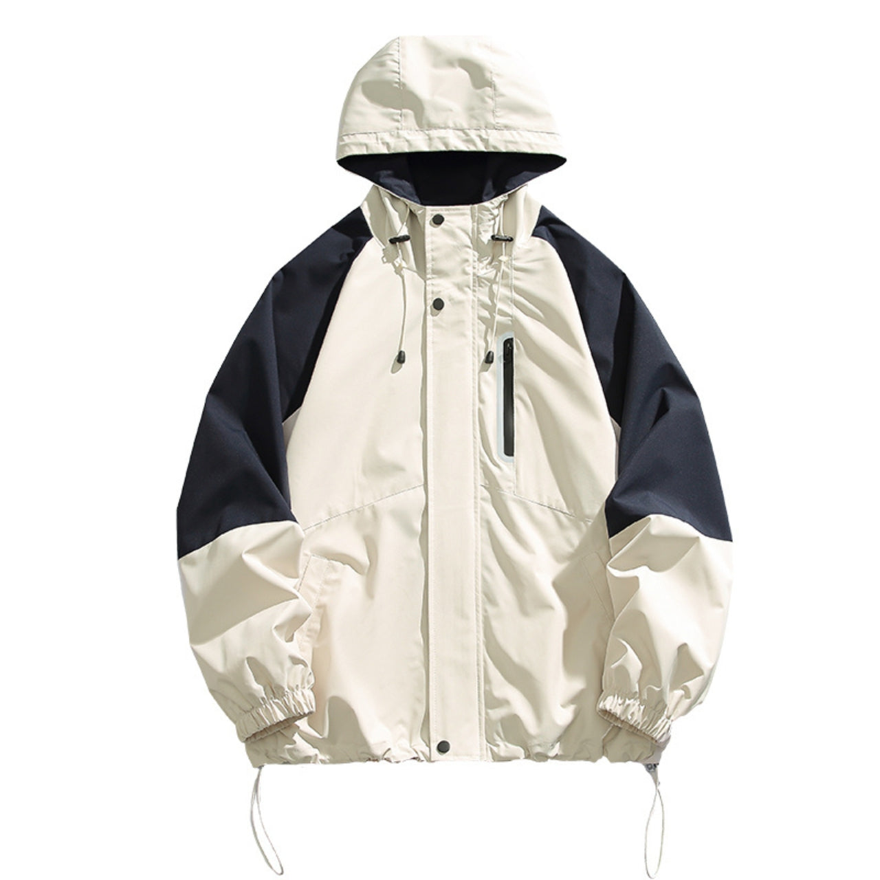 バイカラー フード付きジャケット　M10592