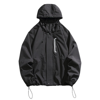 バイカラー フード付きジャケット　M10592