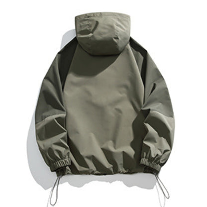 バイカラー フード付きジャケット　M10592