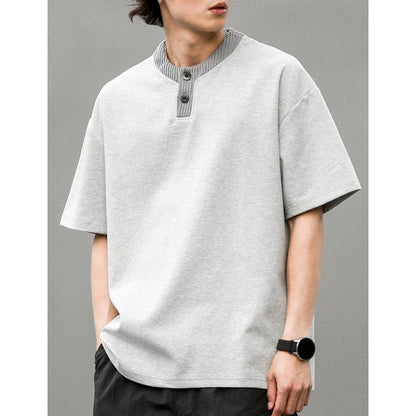 ヘンリーネックTシャツ　M10300