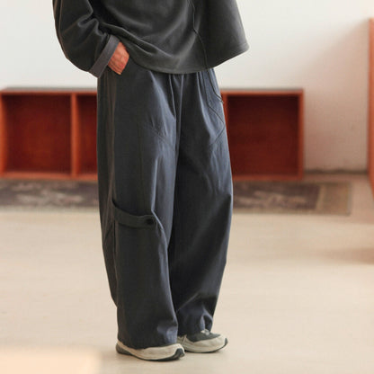 サイドストラップ ワイドパンツ　M10396