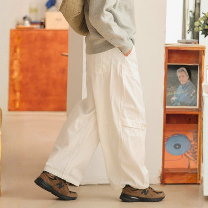 サイドストラップ ワイドパンツ　M10396