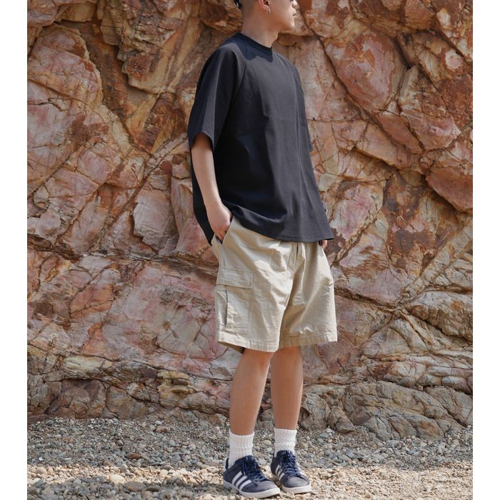 ワッフルテクスチャ Tシャツ　M10264
