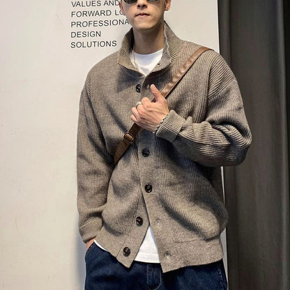 スタンドカラー カーディガン　M10529