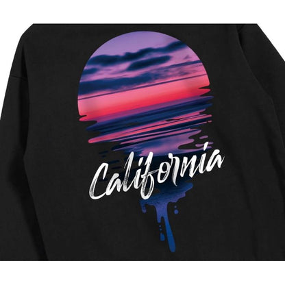 グラフィック プルオーバー フーディ　M10481