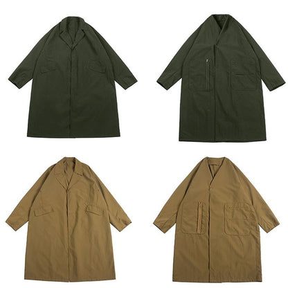 リバーシブル ミドル丈コート　M10342