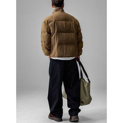 スタンドカラー キルティング ダウンジャケット　M10567