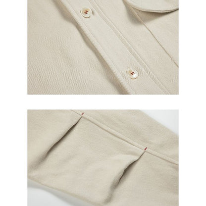 ステッチポケット 長袖シャツ　M10375