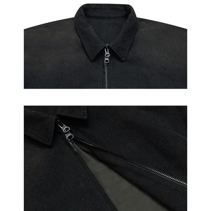 ヴィンテージ風 ジップアップジャケット M10418