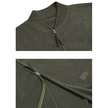 ダブルジップ フリースカーディガン　M10420