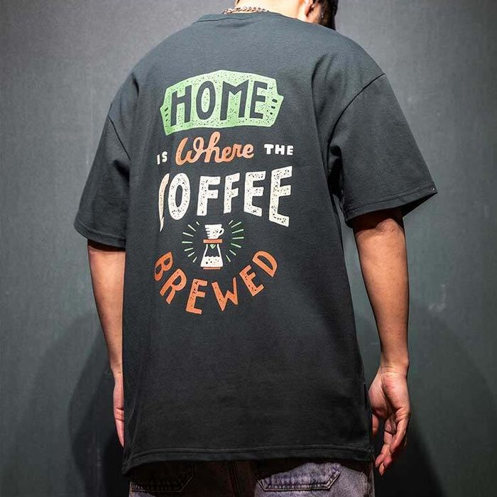 コーヒー レタリング Tシャツ　M10769
