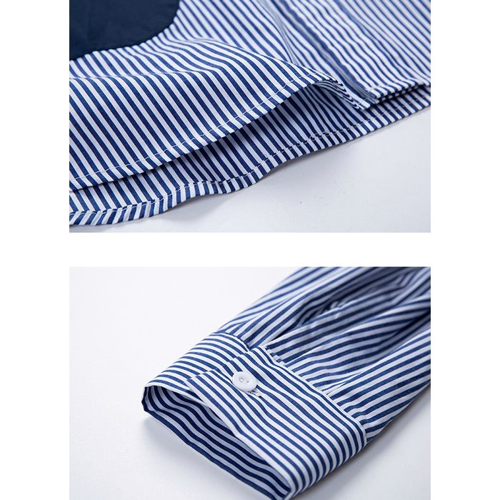 ストライプ柄シャツ　M10368