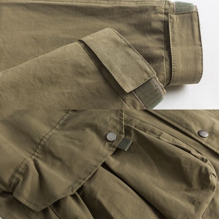 ミリタリースタイル フード付ジャケット　M10636