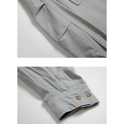 胸ポケット 長袖シャツ　M10378