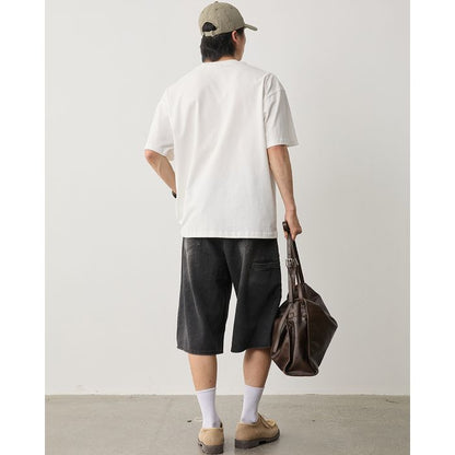 ステッチ ヘンリーネックTシャツ　M10314